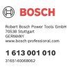 Bosch Hĺbkový doraz z ocele bez stupnice 210 mm | ajtech.sk