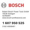 Jednostranný vidlicový kľúč BOSCH 17mm | ajtech.sk