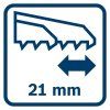 Aku chvostová píla BOSCH GSA 18 V-LI 2x5,0 Ah | ajtech.sk