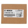 Bosch Fibrový brusný list R574, pre kov 115 mm, K120 | ajtech.sk