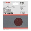 Bosch Brúsny papierF460 pre vŕtačky, 125 mm, P40 (5ks) | ajtech.sk