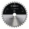 Bosch Pílový kotúč pre aku píly Standard for Wood 160 x 20/15,875 x 1,5/1,0mm Z36 | ajtech.sk