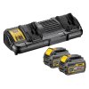 DeWALT DCB132T2 FlexVolt Set nabíjačky akumulátor 2x 54V  | ajtech.sk