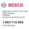 Kužeľový upínací tŕň Bosch MT2 - 5/8" 16 UNF | ajtech.sk