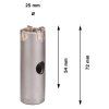Vŕtacia korunka Bosch SDS plus-9 25 mm | ajtech.sk
