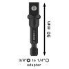 Adaptér Bosch Socket 3/8" 50 mm | ajtech.sk