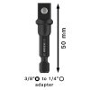 Bosch Upínací adaptér PRO Socket Adapter s guľôčkou, 3/8", 50 mm | ajtech.sk