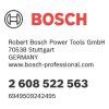 Adaptér Bosch Socket 3/8" 50 mm | ajtech.sk