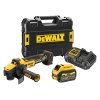 Aku uhlová brúska DeWALT DCG409VST1 125mm 6.0Ah regulácia | ajtech.sk