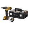 DeWALT DCF403E1GT Aku nitovacia pištoľ 18 V XR 4,8 mm – 2 x 1,7 Ah | ajtech.sk