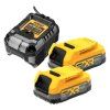 Nabíjačka a 18V XR set 2x 1,7Ah POWERSTACK DeWALT | ajtech.sk