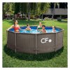 Bazén nadzemný CF FRAME ratan - 305 x 91 cm | ajtech.sk