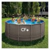 Bazén nadzemný CF FRAME ratan - 366 x 132 cm | ajtech.sk