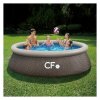 Bazén nadzemný CF QUICK ratan - 305 x 76 cm (bez filtrácie) | ajtech.sk
