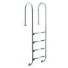 Bazénový rebrík CF (ÚZKÉ) pre zapustené bazény hĺbky 150 cm | ajtech.sk