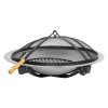 Ohnisko Strend Pro BBQ Mara kovové, okrúhle, 57x57x40 cm | ajtech.sk