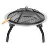 Kovové ohnisko Strend Pro BBQ Mara 57x57 cm | ajtech.sk