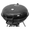 Strend Pro Marco, Gril na drevené uhlie, BBQ, 58,5x65x85 cm | ajtech.sk