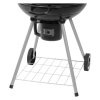 Strend Pro Marco, Gril na drevené uhlie, BBQ, 58,5x65x85 cm | ajtech.sk