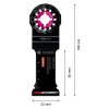 Bosch EXPERT MultiMax PAIZ 32 APIT Multifunkčný ponorný pílový list 32 x 50 mm (10ks) | ajtech.sk
