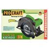 Okružná píla ProCraft KR1400 1400W | ajtech.sk