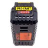 ProCraft 40/4 Akumulátorová batéria 40 V Li-Ion, 4 000 mAh | ajtech.sk