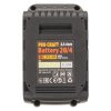 ProCraft 20/4 Akumulátorová batéria 20 V Li-Ion, 4 000 mAh | ajtech.sk