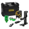 Stanley 5-bodový krížový laser FatMax FMHT77598-1, zelený, Li-Ion, TSTAK | ajtech.sk