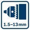 Akumulátorová uhlová vŕtačka Bosch GRD 18V-127 | ajtech.sk