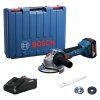 Uhlová brúska Bosch GWS 18V-8 Set 1x4.0Ah | ajtech.sk