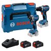 Bosch 18V Set: Vŕtačka a Uťahovač + 2x 5.0Ah | ajtech.sk
