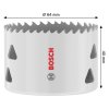 Bimetalová dierovka Bosch 64 mm | Univerzálna | ajtech.sk
