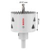 Bimetalová dierovka Bosch 57 mm | Univerzálna | ajtech.sk