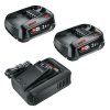 Štartovacia sada 18V Bosch 2x2.5Ah + AL 18V-44 | ajtech.sk
