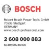 Bosch Náhradná kefa pre odsávací kryt | ajtech.sk