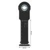 Pílový list Bosch MAII 32 EPC 80 mm | ajtech.sk