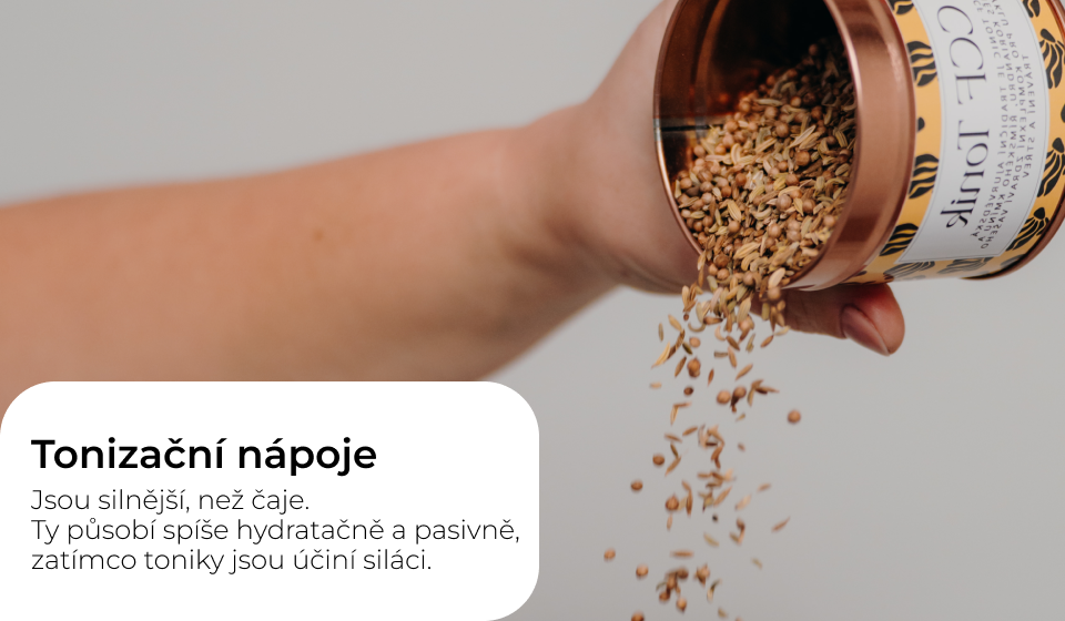 tonizační nápoje