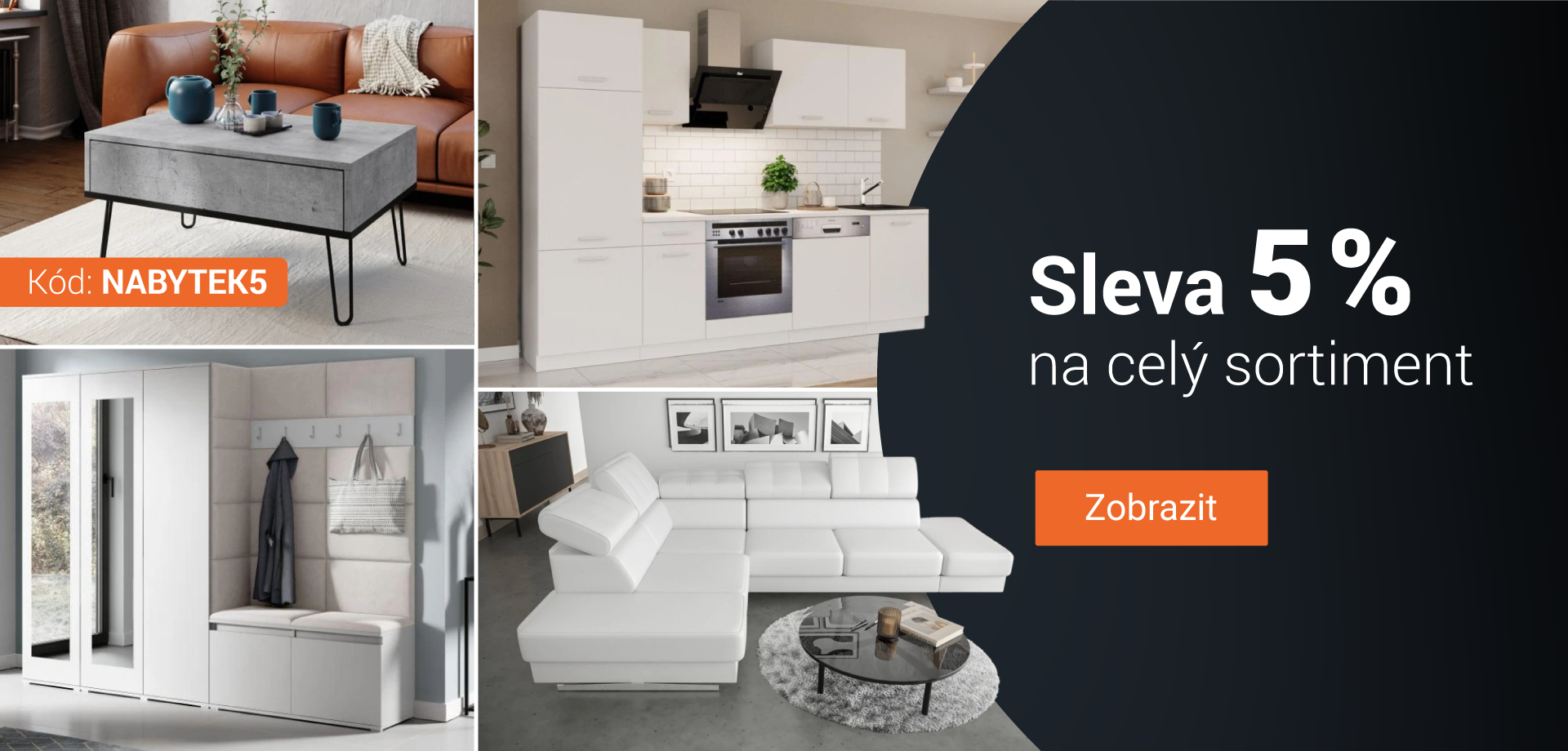 Celý sortiment 5 %