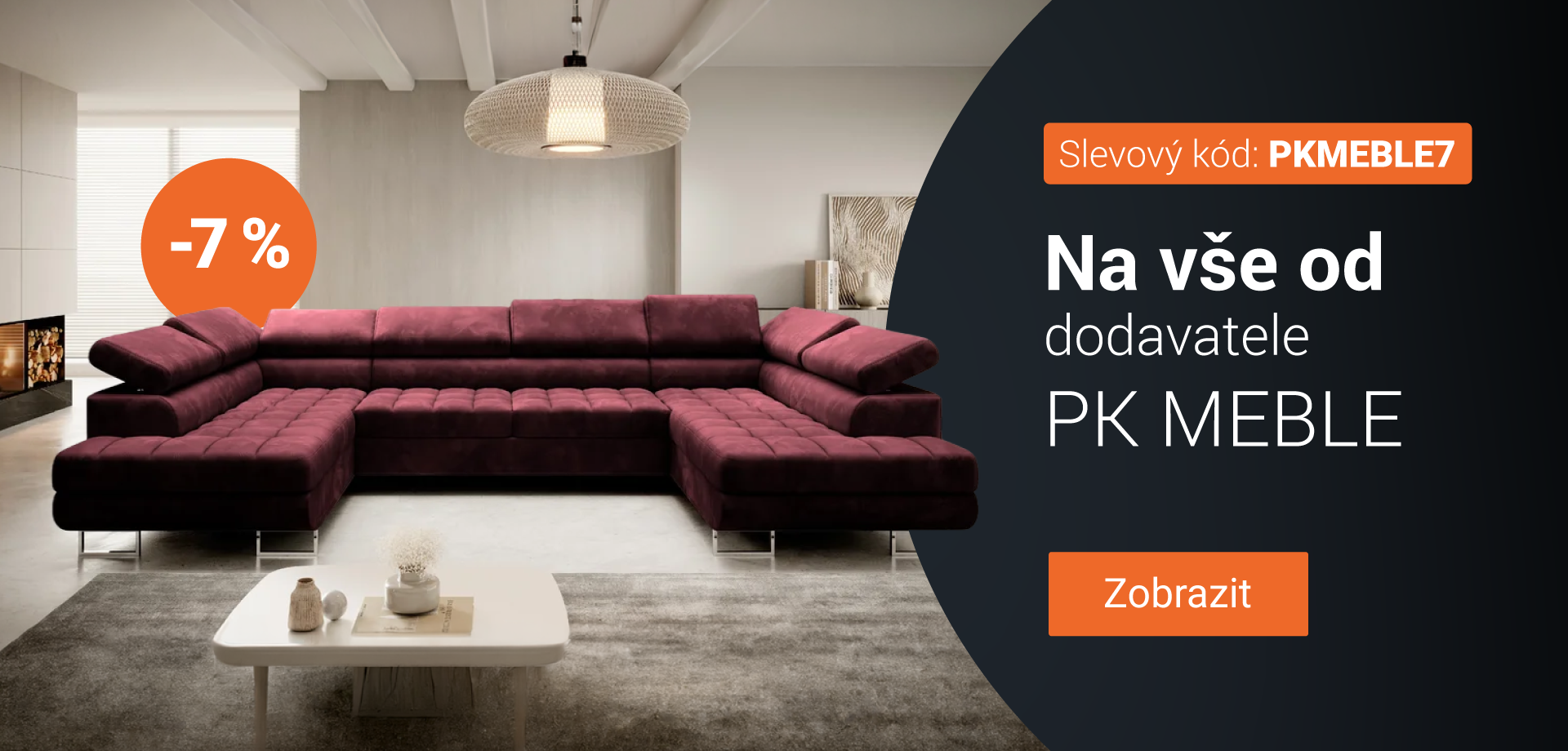 Sedací soupravy PK MEBLE 7 %