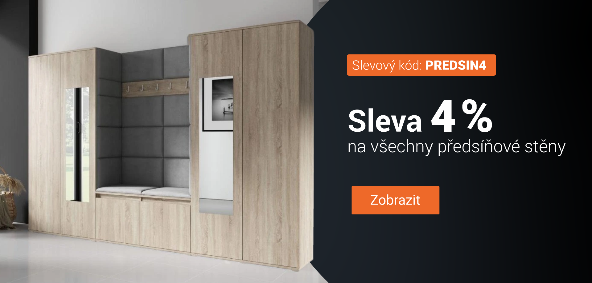 Předsíňové stěny 4 %