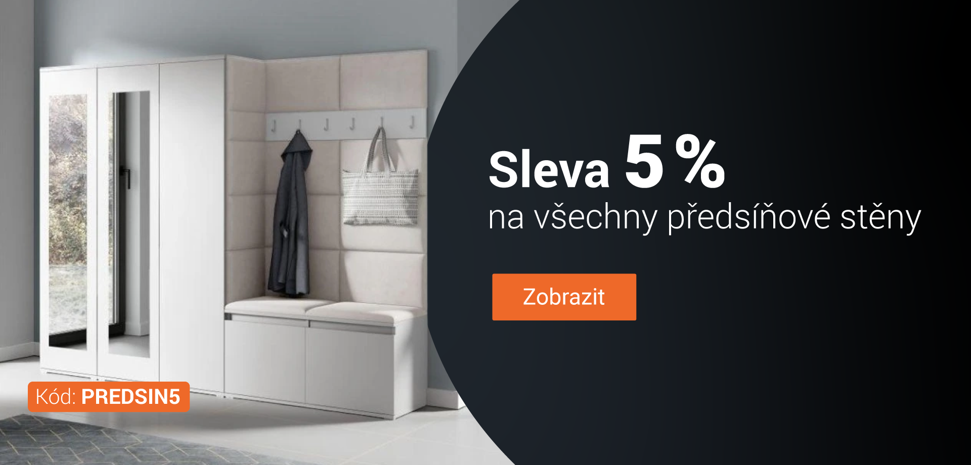 Předsíňové stěny 5 %