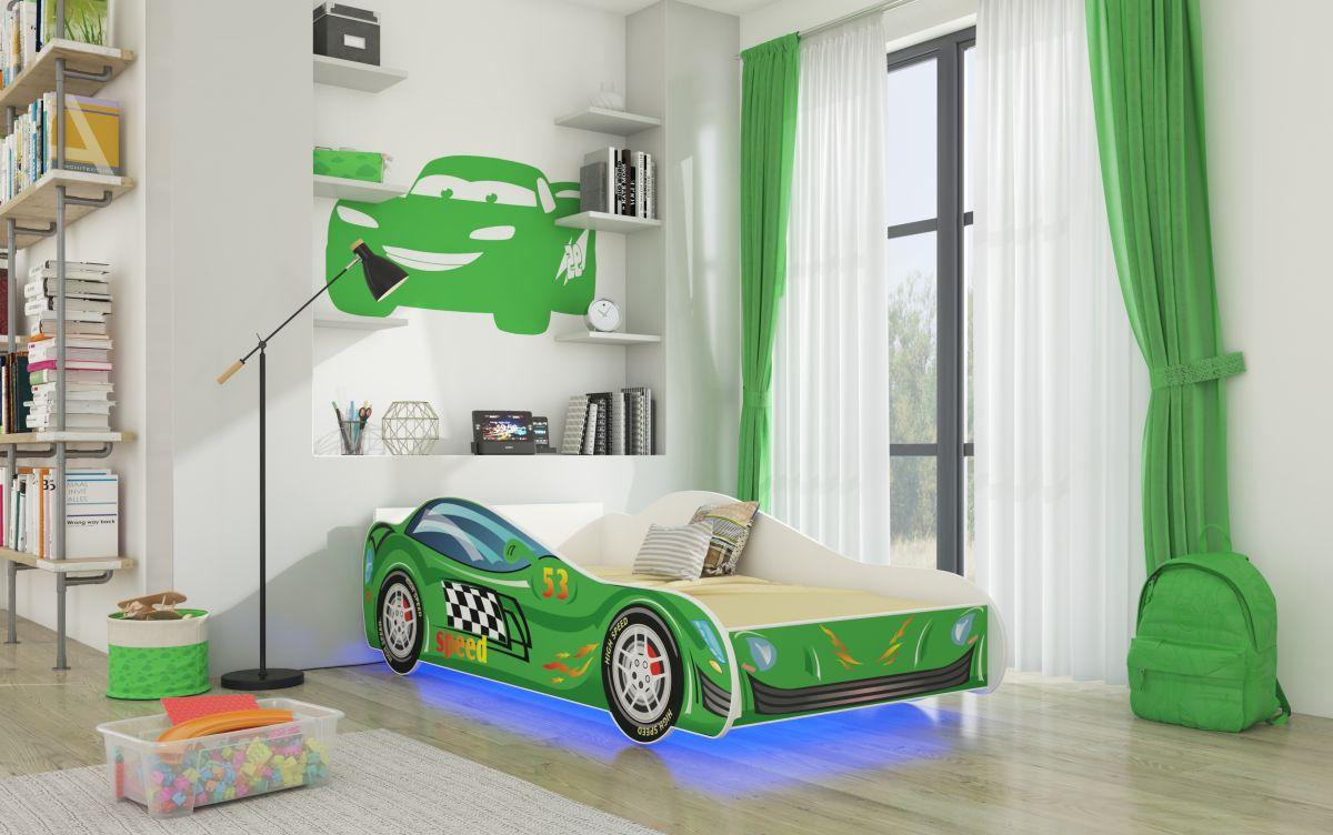 Jednolůžko Speed s LED osvětlením