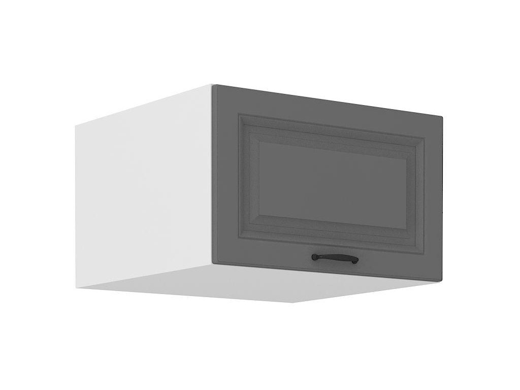 kuchyňská linka STILO - DUSTGREY MAT / Bílá - 60 horní (60 NAGU-36 1F)