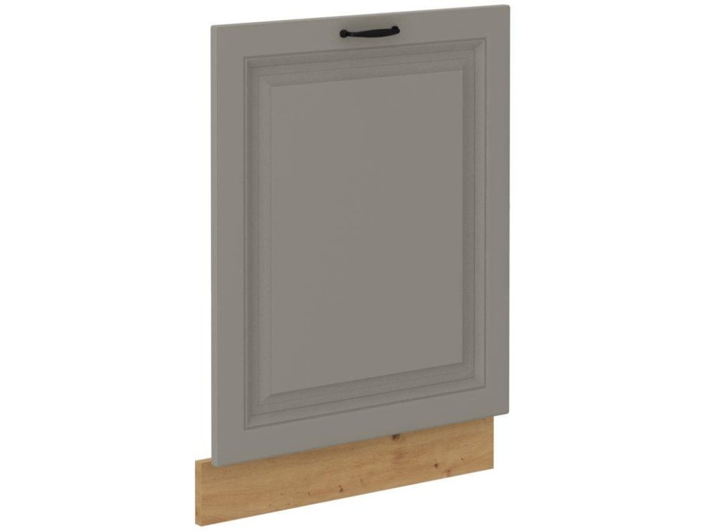 Kuchyňská linka STILO - Claygrey MAT / Artisan - dvířka na myčku (ZM 713x596)