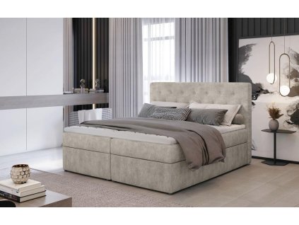 Dvojlůžko boxspring LOREE - Dora 21,140x200cm