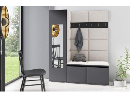 Předsíňová stěna EMI 14 - Grafit