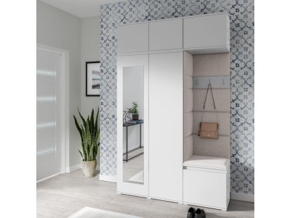 Předsíňová stěna EMI 18 - Bílá