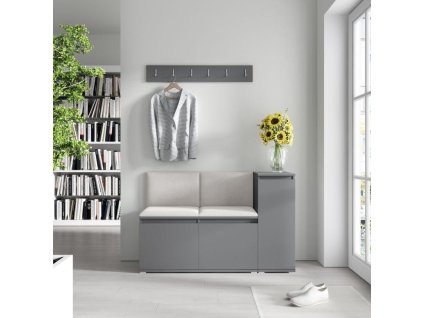 Předsíňová stěna EMI 25 - Grafit,