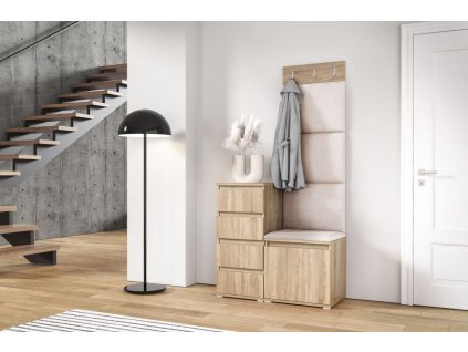 Předsíňová stěna EMI 36 - Sonoma,