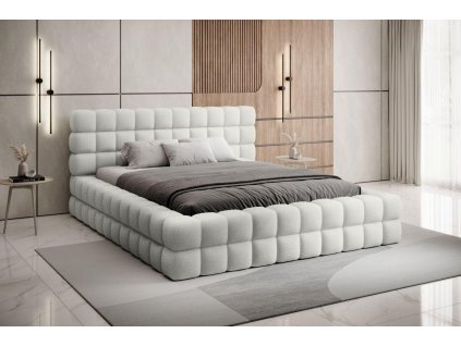 Čalouněná postel Dizzle - Royal 01 - 140x200cm
